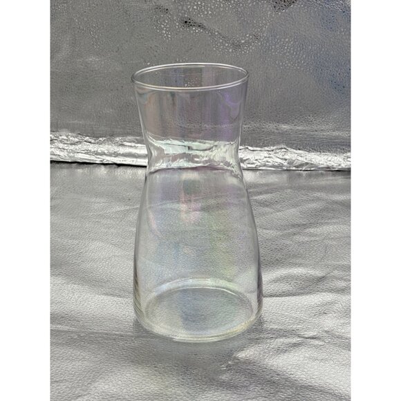 Wine‎ Carafe Vase Clear Glass Drink Pitcher Juice Classic Design 8” Pack of 2 - Picture 3 of 11